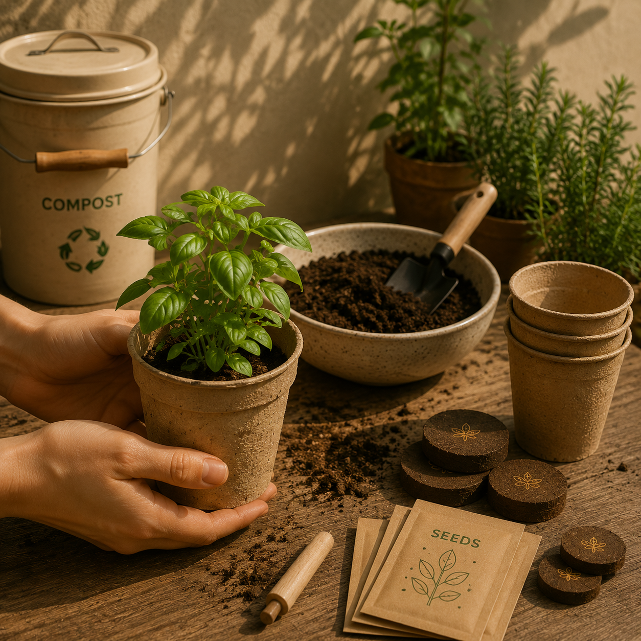 Grow, planting the kit